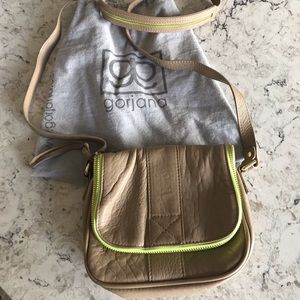 Gorjana leather crossbody